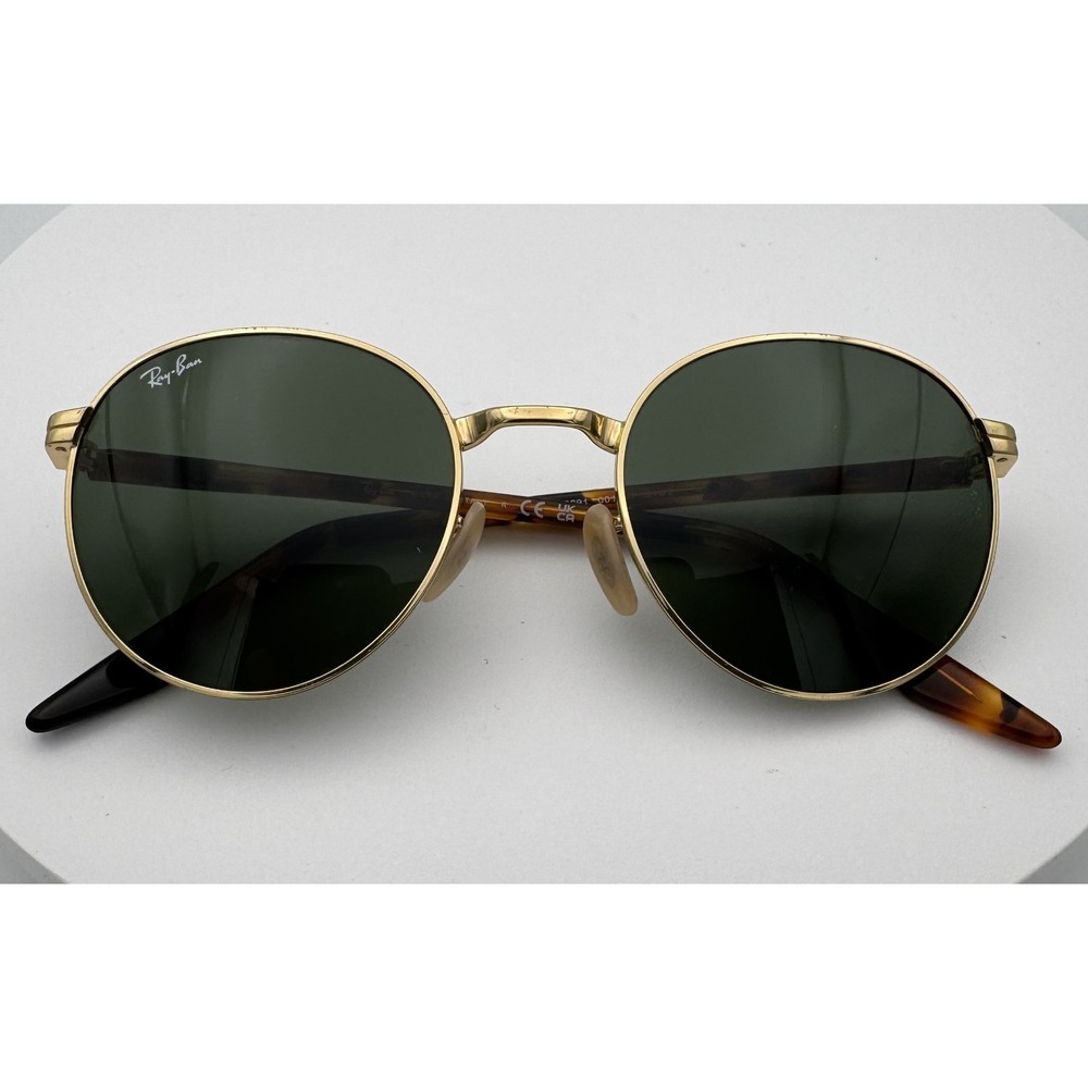 Ray-Ban RB 3691 (001/31) 51-21-145 3N Sunglasses Gold Brown Tortoise Frame
